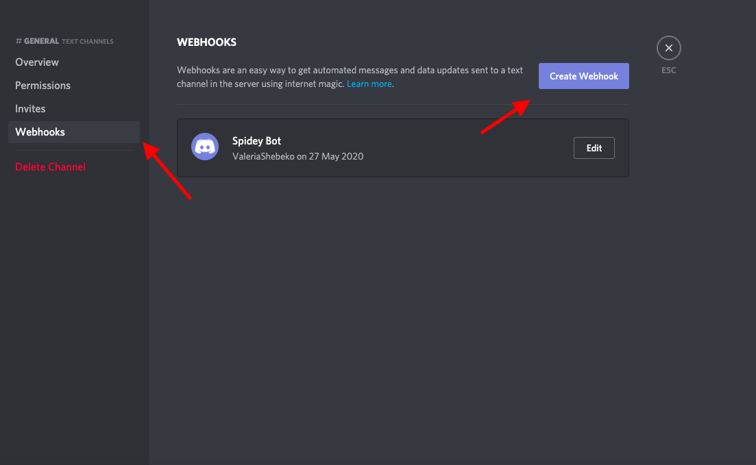 creating website monitor with discord notifications